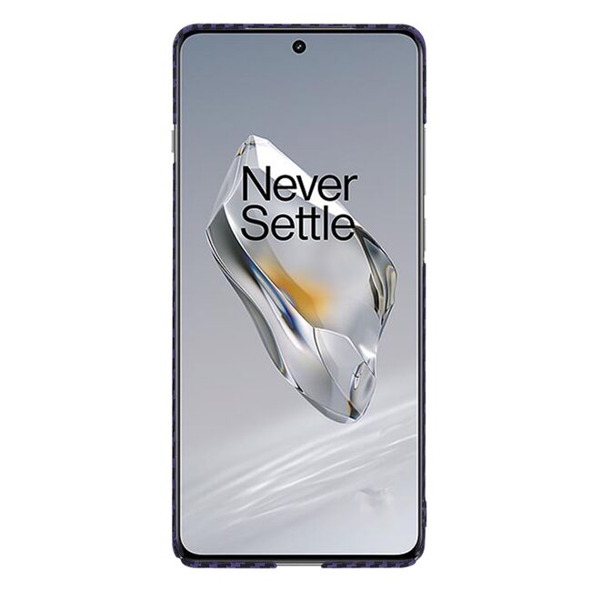 Husa pentru  OnePlus 12 CarbonFiber UltraSlim, Lightweight, mov
