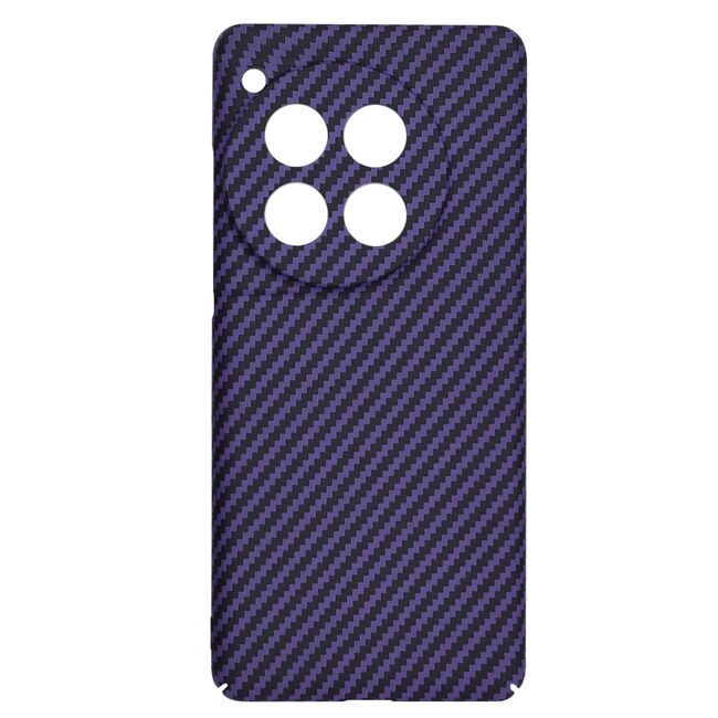 Husa pentru  OnePlus 12 CarbonFiber UltraSlim, Lightweight, mov