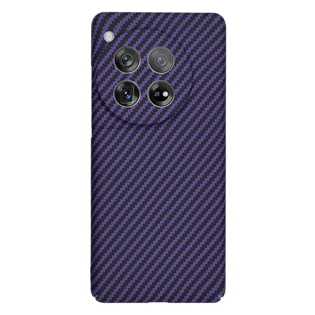 Husa pentru  OnePlus 12 CarbonFiber UltraSlim, Lightweight, mov