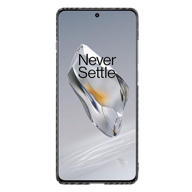 Husa pentru  OnePlus 12 CarbonFiber UltraSlim, Lightweight, negru