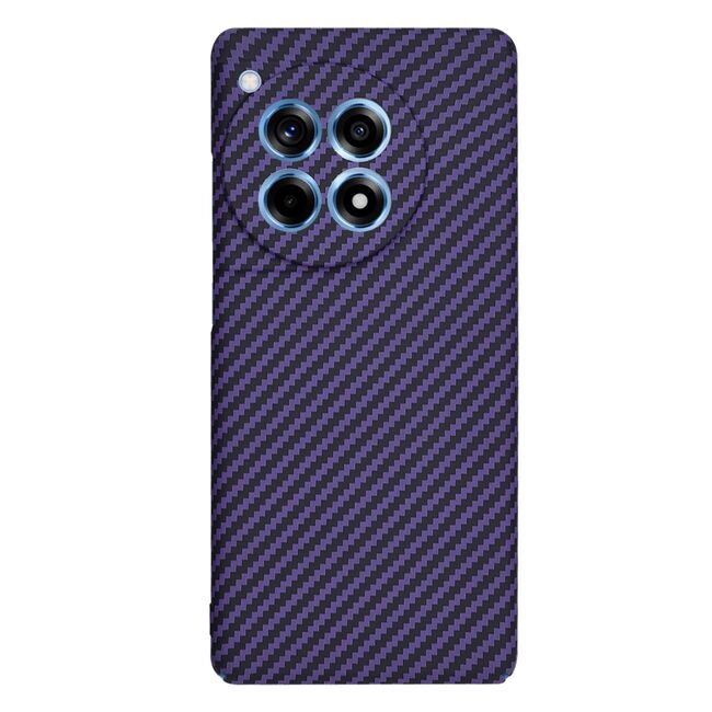 Husa pentru  OnePlus 12R CarbonFiber UltraSlim, Lightweight, mov