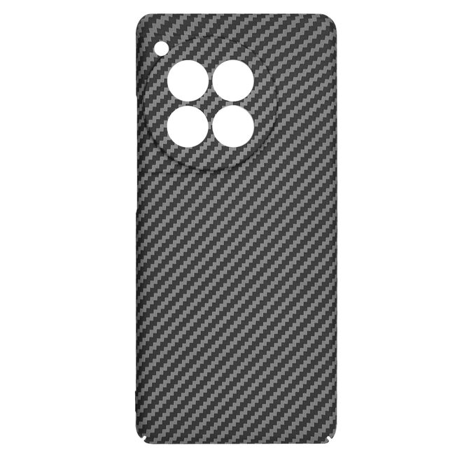 Husa pentru  OnePlus 12R CarbonFiber UltraSlim, Lightweight, negru