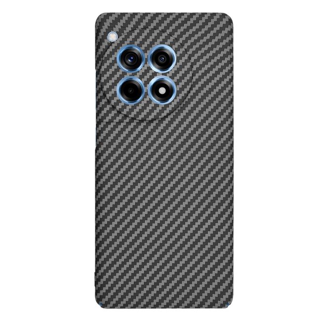 Husa pentru  OnePlus 12R CarbonFiber UltraSlim, Lightweight, negru