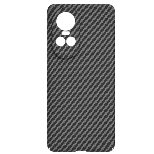 Husa pentru  Oppo Reno 10, Reno 10 Pro CarbonFiber UltraSlim, Lightweight, negru