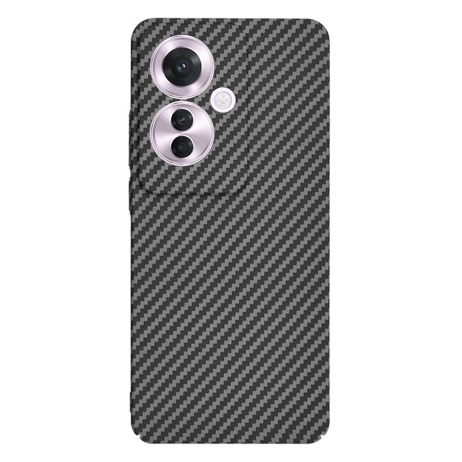 Husa pentru  Oppo Reno 11F CarbonFiber UltraSlim, Lightweight, negru
