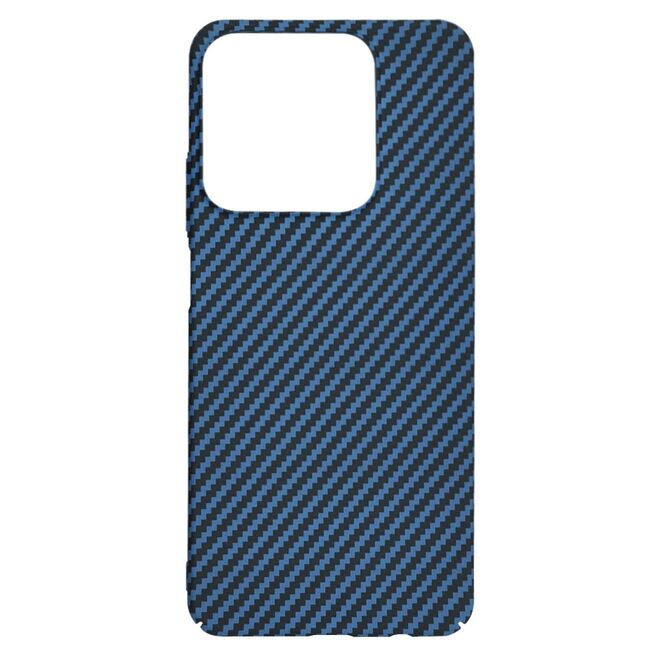 Husa pentru  Realme C61, Realme C63 CarbonFiber UltraSlim, Lightweight, albastru