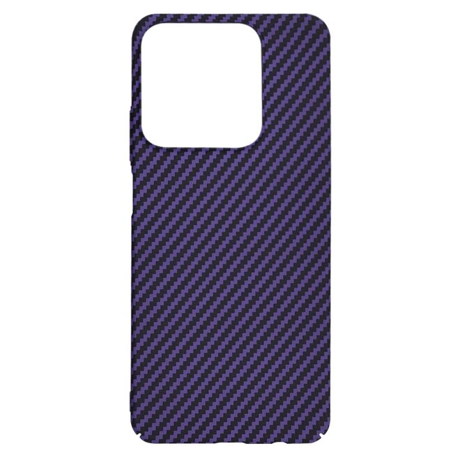 Husa pentru  Realme C61, Realme C63 CarbonFiber UltraSlim, Lightweight, mov