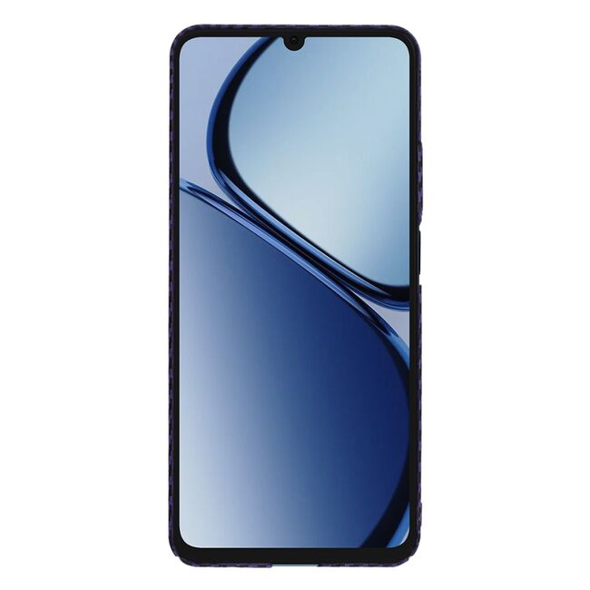 Husa pentru  Realme C61, Realme C63 CarbonFiber UltraSlim, Lightweight, mov