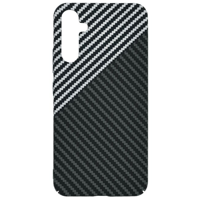 Husa pentru  Samsung Galaxy A05s CarbonFiber UltraSlim, Lightweight, gri