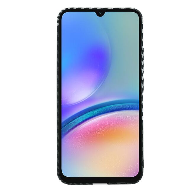 Husa pentru  Samsung Galaxy A05s CarbonFiber UltraSlim, Lightweight, gri