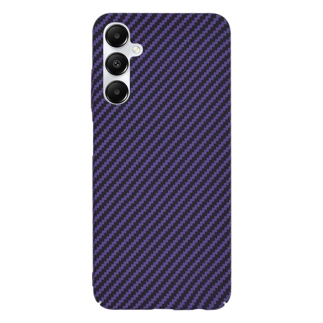 Husa pentru  Samsung Galaxy A05s CarbonFiber UltraSlim, Lightweight, mov