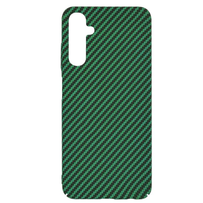 Husa pentru  Samsung Galaxy A05s CarbonFiber UltraSlim, Lightweight, verde