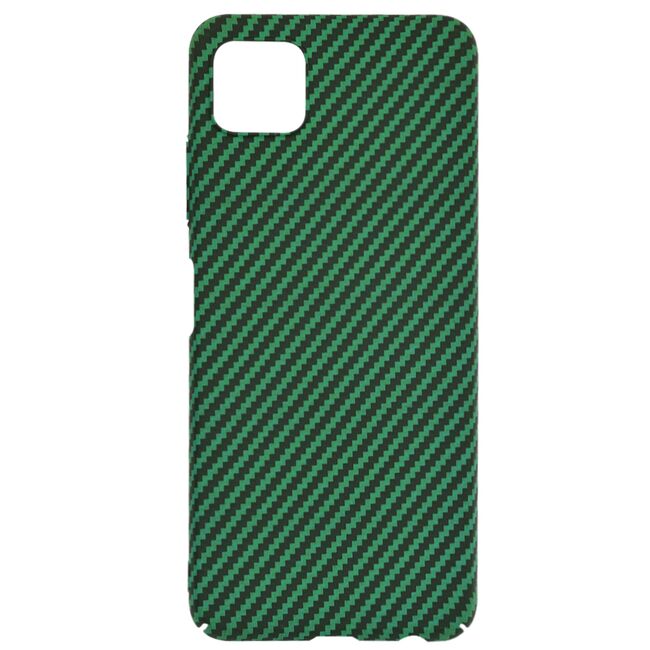 Husa pentru  Samsung Galaxy A22 5G CarbonFiber UltraSlim, Lightweight, verde