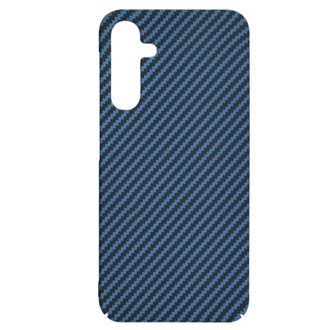 Husa pentru  Samsung Galaxy A25 CarbonFiber UltraSlim, Lightweight, albastru
