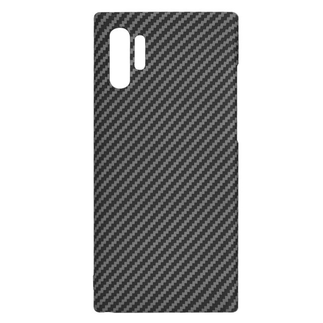 Husa pentru  Samsung Galaxy Note 10 Plus CarbonFiber UltraSlim, Lightweight, negru