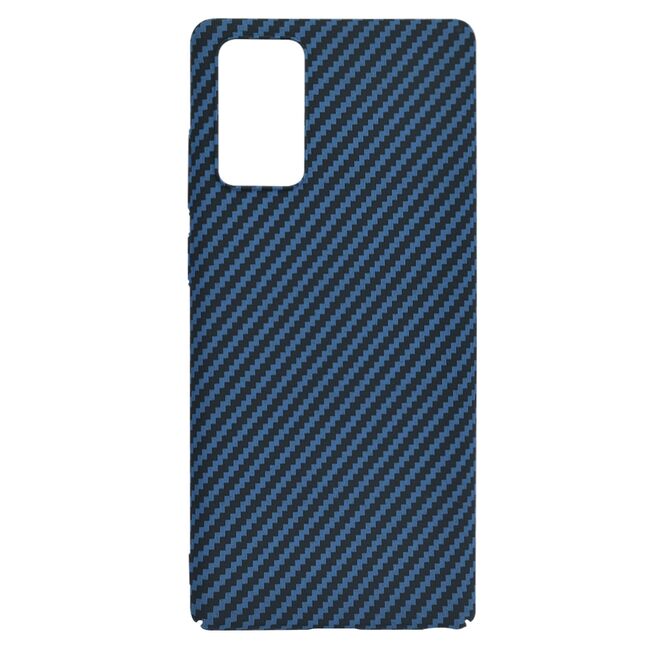 Husa pentru  Samsung Galaxy Note 20 CarbonFiber UltraSlim, Lightweight, albastru