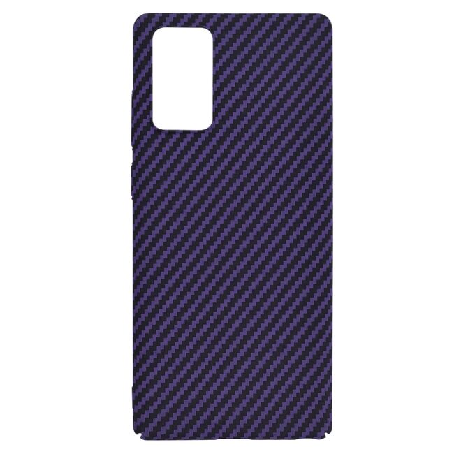 Husa pentru  Samsung Galaxy Note 20 CarbonFiber UltraSlim, Lightweight, mov