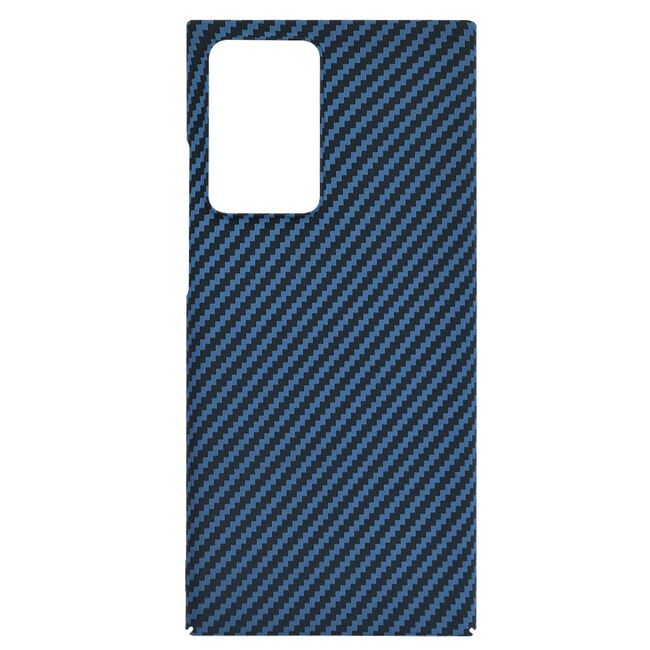 Husa pentru  Samsung Galaxy Note 20 Ultra CarbonFiber UltraSlim, Lightweight, albastru