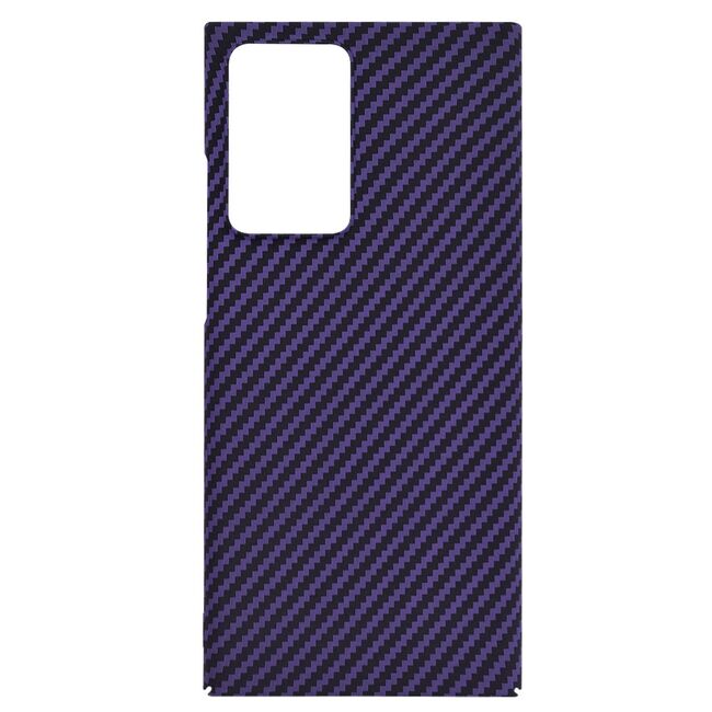 Husa pentru  Samsung Galaxy Note 20 Ultra CarbonFiber UltraSlim, Lightweight, mov