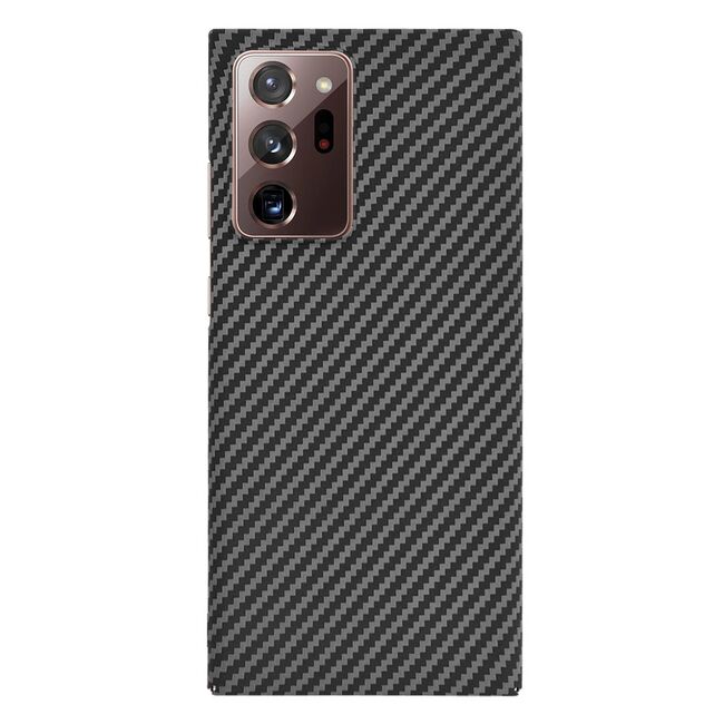 Husa pentru  Samsung Galaxy Note 20 Ultra CarbonFiber UltraSlim, Lightweight, negru