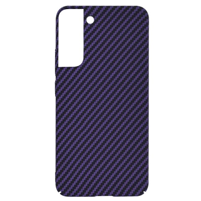 Husa pentru  Samsung Galaxy S22 Plus 5G CarbonFiber UltraSlim, Lightweight, mov