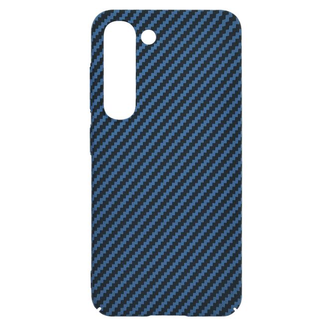 Husa pentru  Samsung Galaxy S23 CarbonFiber UltraSlim, Lightweight, albastru