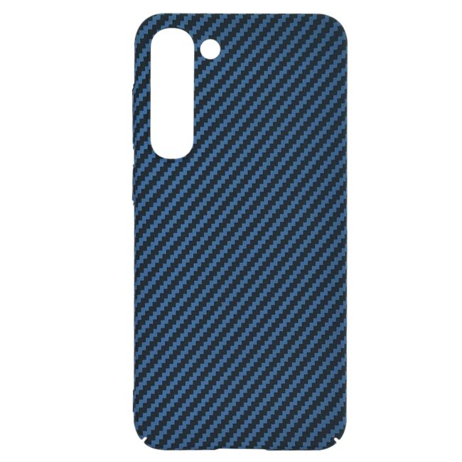 Husa pentru  Samsung Galaxy S23 Plus  CarbonFiber UltraSlim, Lightweight, albastru