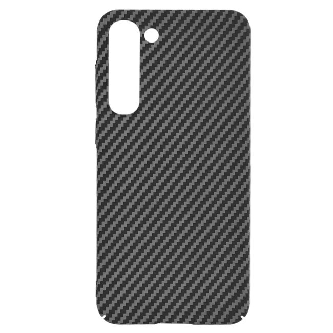 Husa pentru  Samsung Galaxy S23 Plus  CarbonFiber UltraSlim, Lightweight, negru