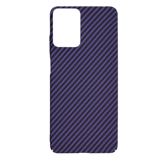Husa pentru Motorola Moto G04 / G24 / G24 Power, Moto E14 CarbonFiber UltraSlim, Lightweight, mov