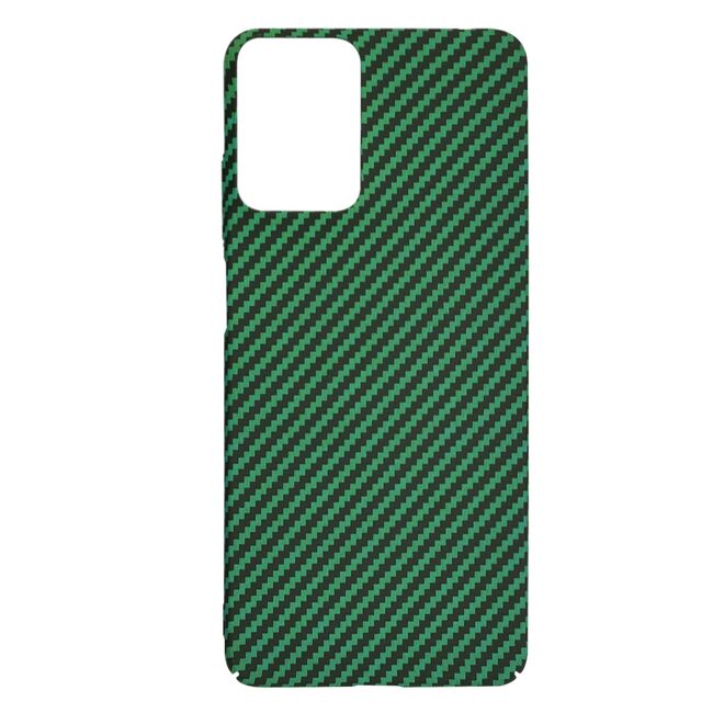 Husa pentru Motorola Moto G04 / G24 / G24 Power, Moto E14 CarbonFiber UltraSlim, Lightweight, verde