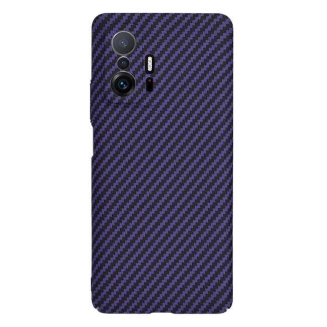 Husa pentru Xiaomi 11T 5G, 11T PRO 5G  CarbonFiber UltraSlim, Lightweight, mov