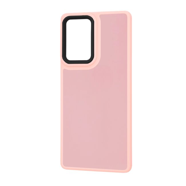 Husa pentru  Motorola Moto G85 CarbonFiber UltraSlim, Lightweight, roz