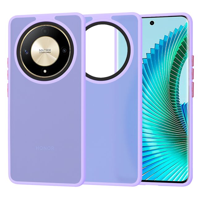Husa pentru  Honor Magic 6 Lite Ghost Series frosted - mov