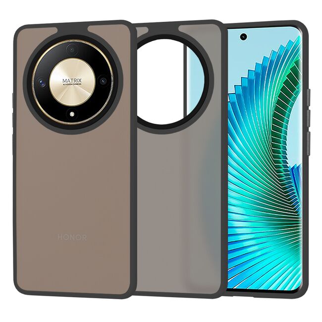 Husa pentru  Honor Magic 6 Lite Ghost Series frosted - negru