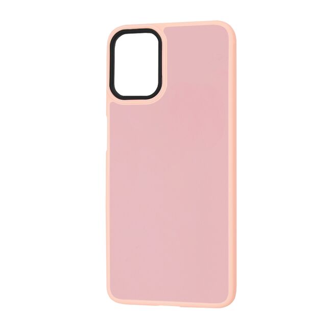 Husa pentru  Motorola Moto E22, E22i Ghost Series frosted - roz