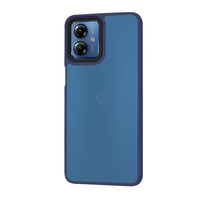 Husa pentru  Motorola Moto G14 Ghost Series frosted - albastru