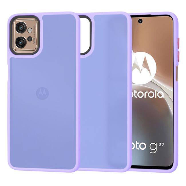 Husa pentru  Motorola Moto G32 Ghost Series frosted - mov