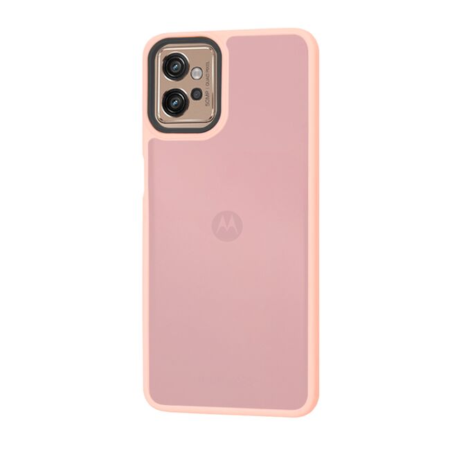 Husa pentru  Motorola Moto G32 Ghost Series frosted - roz