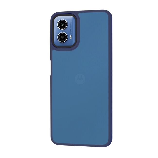 Husa pentru  Motorola Moto G34 Ghost Series frosted - albastru