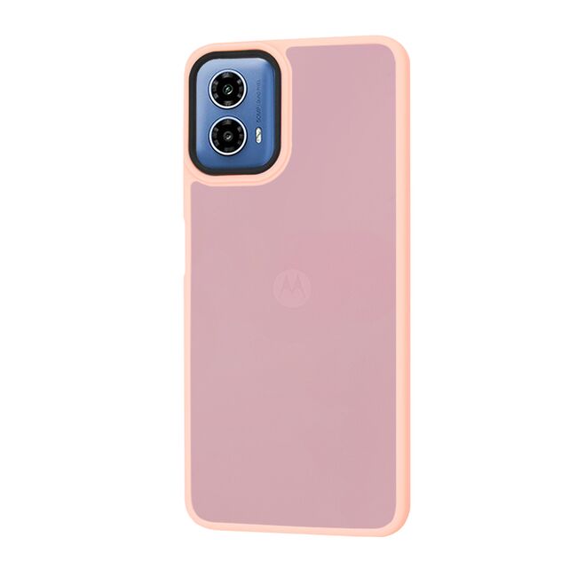 Husa pentru  Motorola Moto G34 Ghost Series frosted - albastru