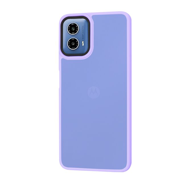 Husa pentru  Motorola Moto G34 Ghost Series frosted - mov