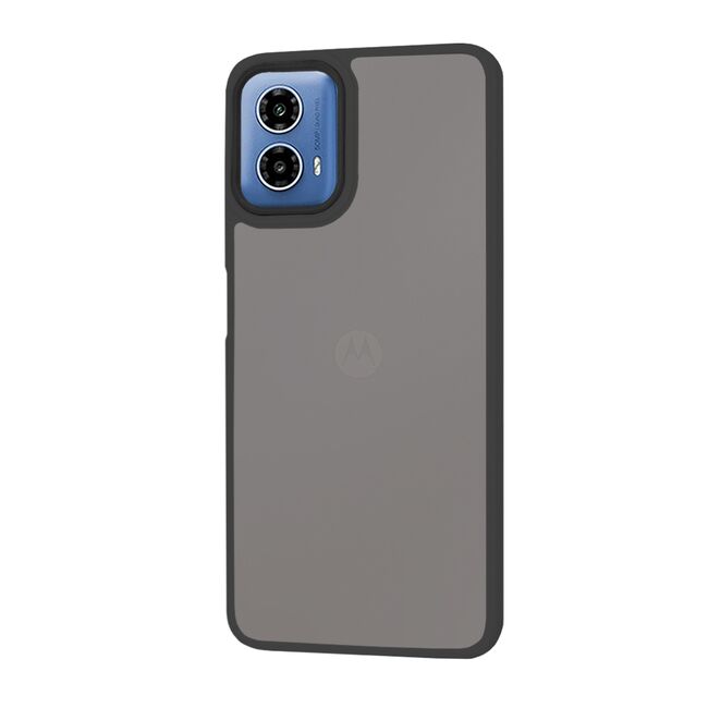 Husa pentru  Motorola Moto G34 Ghost Series frosted - negru