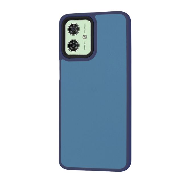 Husa pentru  Motorola Moto G54, G54 Power Edition Ghost Series frosted - albastru