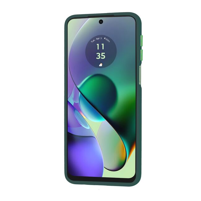 Husa pentru  Motorola Moto G54, G54 Power Edition Ghost Series frosted - verde