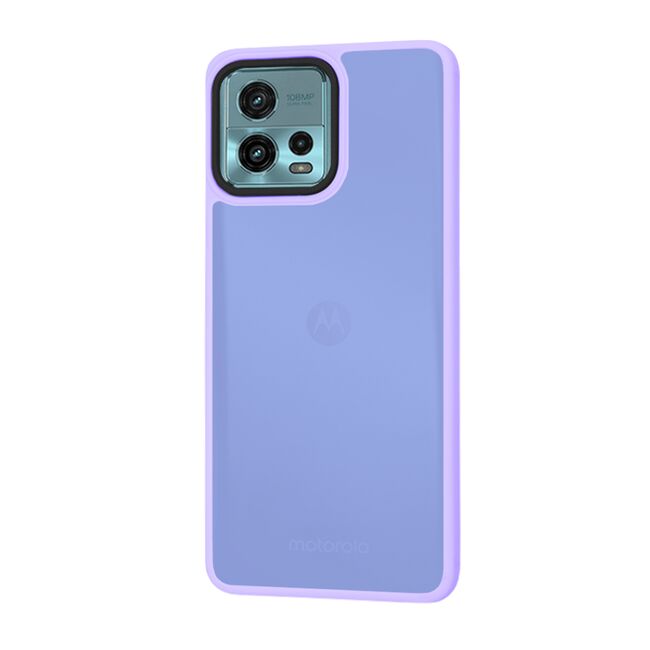 Husa pentru  Motorola Moto G72 Ghost Series frosted - mov