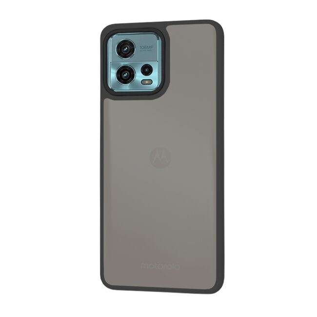 Husa pentru  Motorola Moto G72 Ghost Series frosted - negru