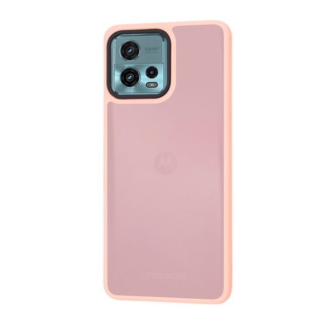 Husa pentru  Motorola Moto G72 Ghost Series frosted - roz
