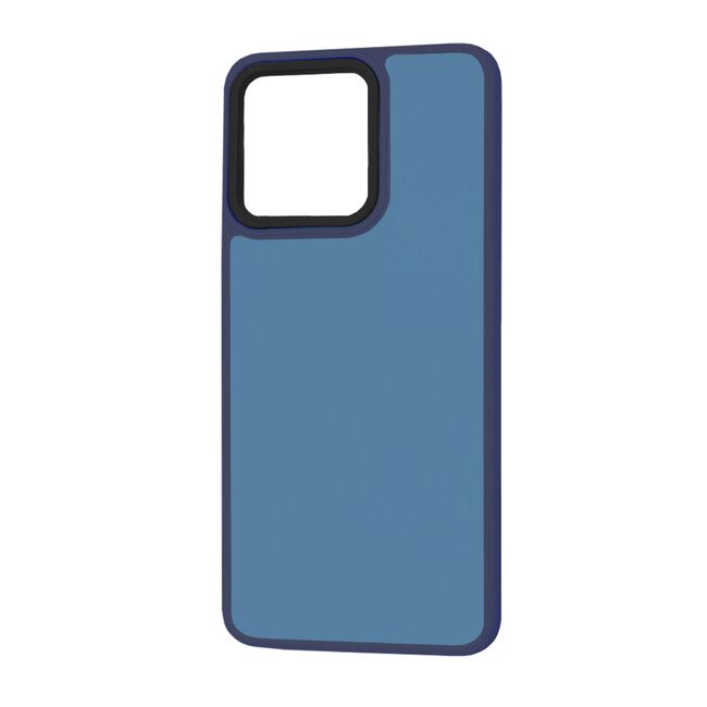 Husa pentru  Motorola Moto G84 CarbonFiber UltraSlim, Lightweight, albastru