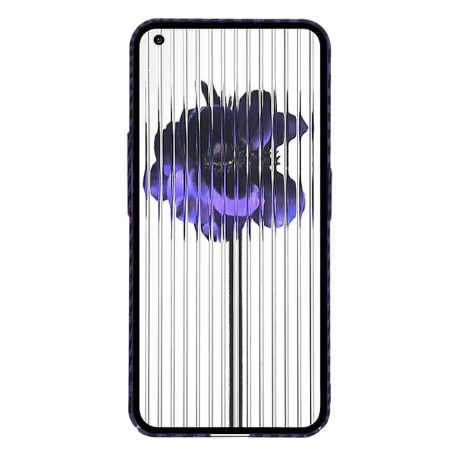 Husa pentru  Nothing Phone 1 CarbonFiber UltraSlim, Lightweight, mov