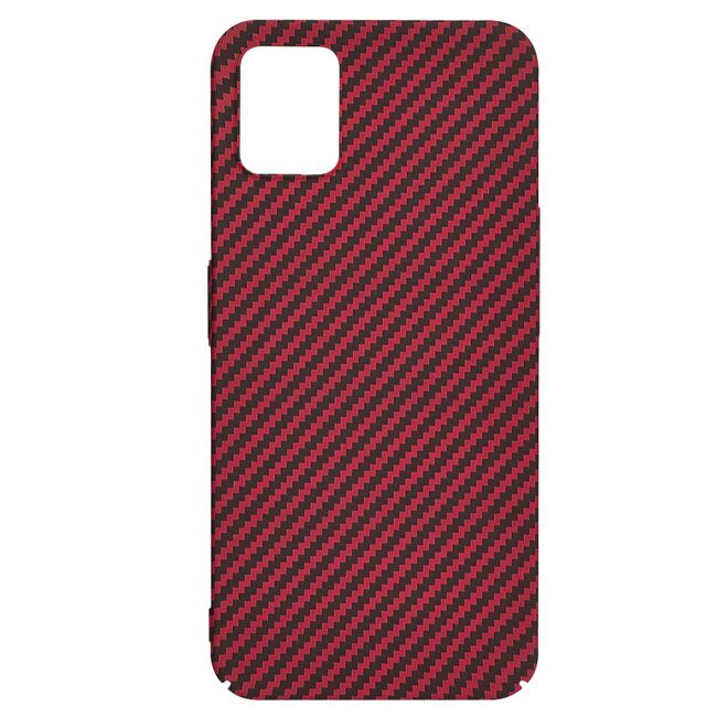 Husa pentru  Nothing Phone 1 CarbonFiber UltraSlim, Lightweight, rosu